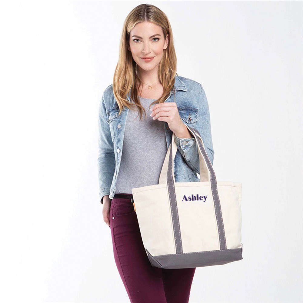 Personalized Medium Boat Tote 13060
